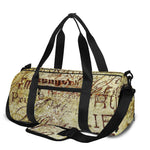 Old Religious Words Print Gym Bag
