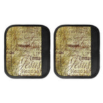 Old Religious Words Print Handle Covers