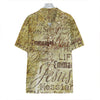 Old Religious Words Print Hawaiian Shirt