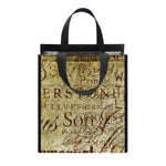 Old Religious Words Print Insulated Lunch Tote