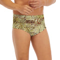 Old Religious Words Print Men's Briefs