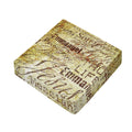 Old Religious Words Print Outdoor Seat Cushion Cover