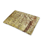 Old Religious Words Print Pet Cooling Mat Cover