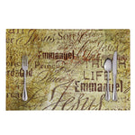 Old Religious Words Print Placemat
