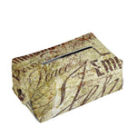Old Religious Words Print Rectangle Tissue Box Cover
