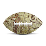 Old Religious Words Print Rugby Ball