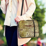 Old Religious Words Print Shoulder Strap Bible Bag