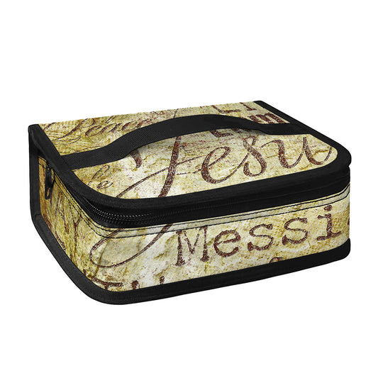 Old Religious Words Print Small Lunch Bag