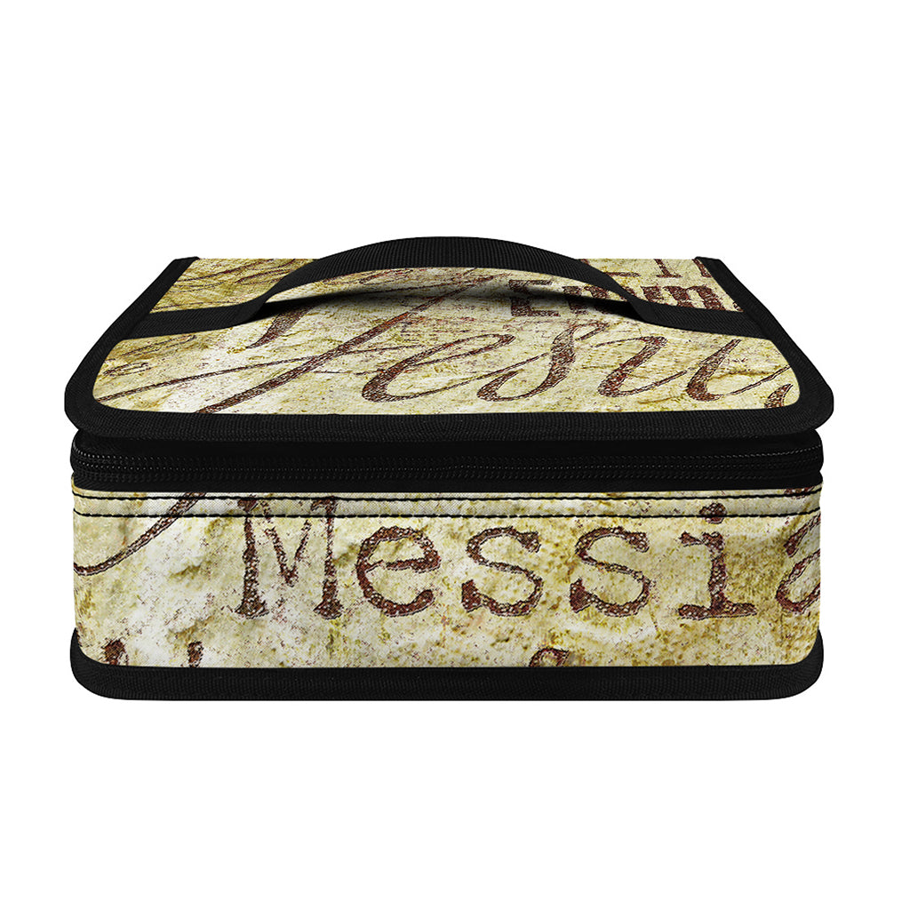 Old Religious Words Print Small Lunch Bag