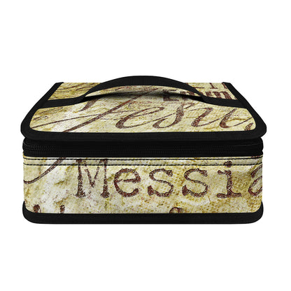 Old Religious Words Print Small Lunch Bag