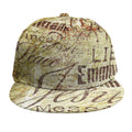 Old Religious Words Print Snapback Cap