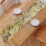 Old Religious Words Print Table Runner