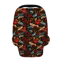 Old School Tattoo Print Baby Seat Cover