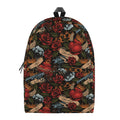 Old School Tattoo Print School Backpack