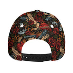 Old School Tattoo Print Baseball Cap