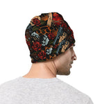 Old School Tattoo Print Beanie