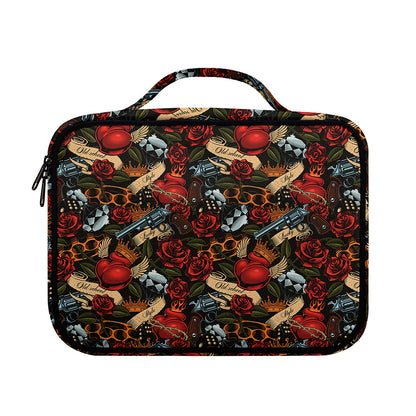 Old School Tattoo Print Briefcase Bible Bag