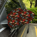 Old School Tattoo Print Car Side Mirror Covers