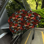 Old School Tattoo Print Car Side Mirror Covers