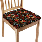 Old School Tattoo Print Chair Cushion Cover