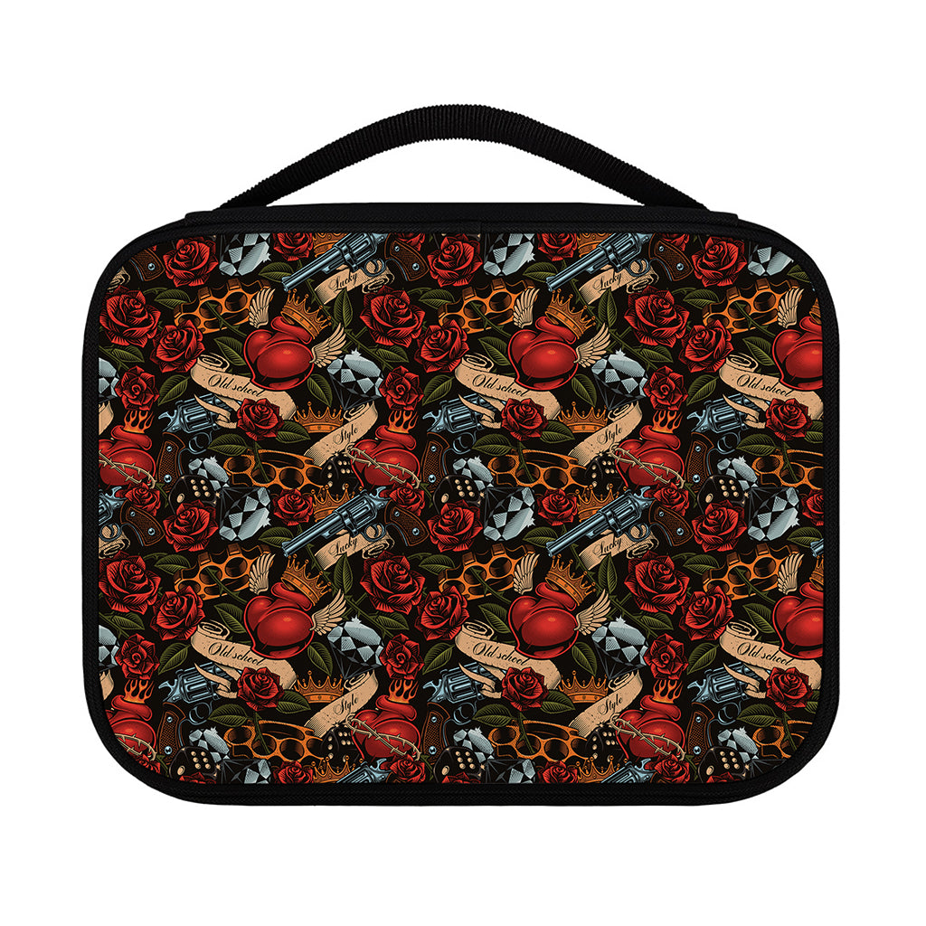 Old School Tattoo Print Classic Bible Case