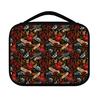 Old School Tattoo Print Classic Bible Case