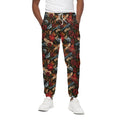 Old School Tattoo Print Cotton Sweatpants