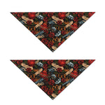 Old School Tattoo Print Dog Bandana