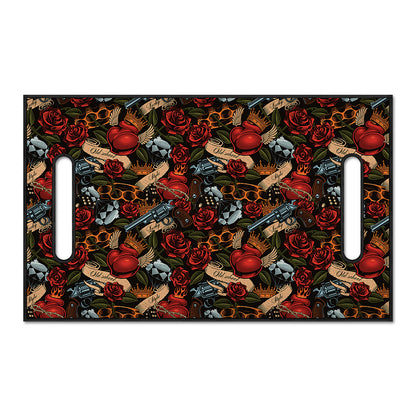 Old School Tattoo Print Golf Cart Seat Cover