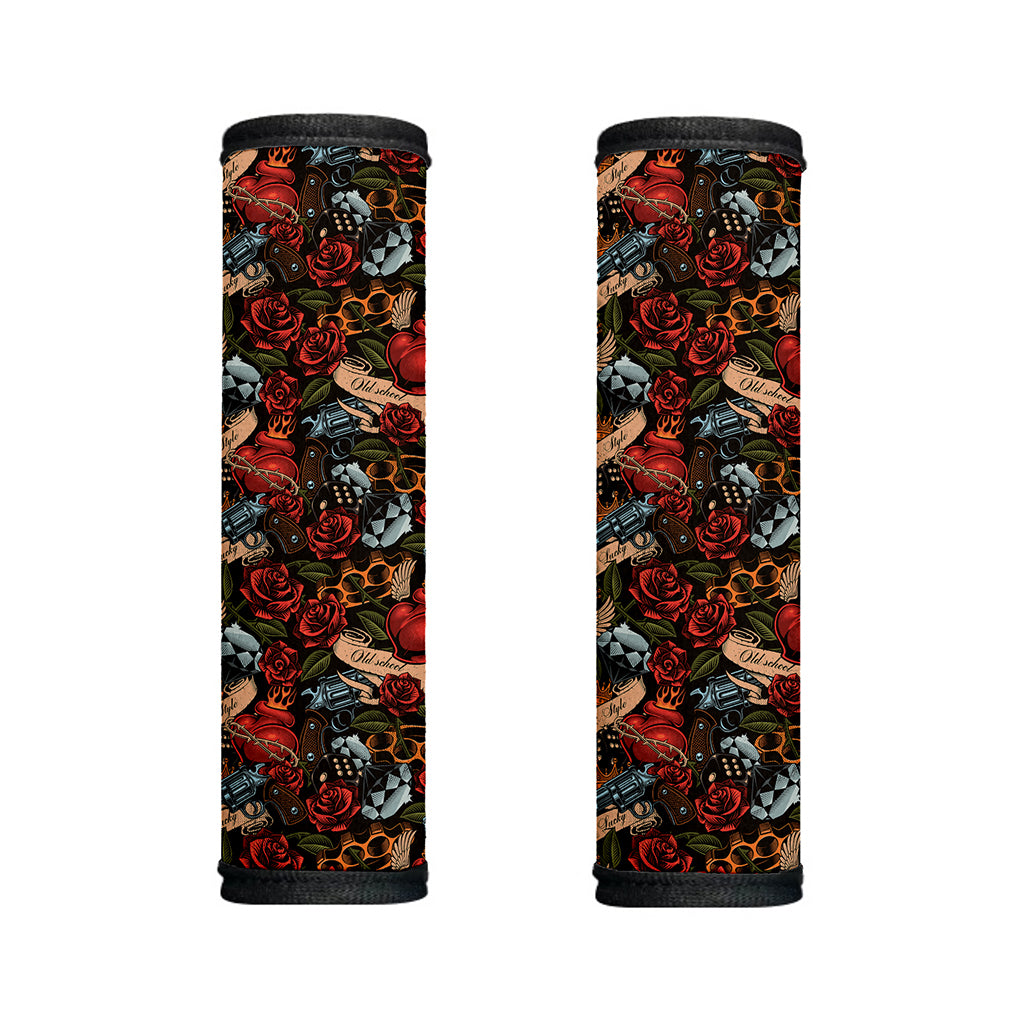 Old School Tattoo Print Handle Covers