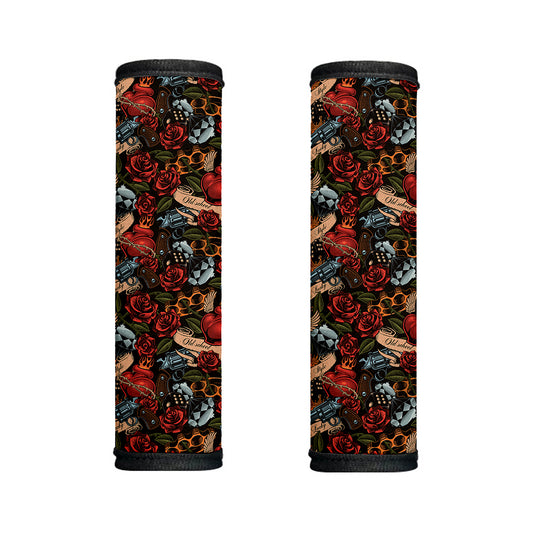 Old School Tattoo Print Handle Covers