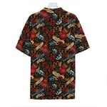 Old School Tattoo Print Hawaiian Shirt