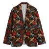 Old School Tattoo Print Men's Blazer