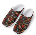 Old School Tattoo Print Mesh Casual Shoes
