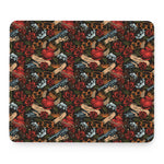 Old School Tattoo Print Mouse Pad