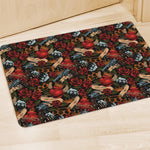 Old School Tattoo Print Polyester Doormat