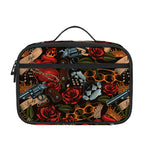 Old School Tattoo Print Portable Lunch Bag