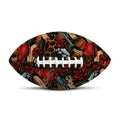 Old School Tattoo Print Rugby Ball