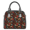 Old School Tattoo Print Shoulder Handbag