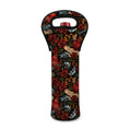 Old School Tattoo Print Single Neoprene Wine Tote