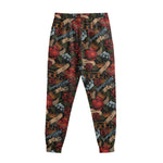 Old School Tattoo Print Sweatpants