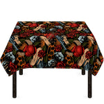 Old School Tattoo Print Tablecloth