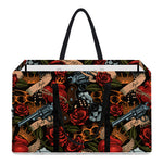 Old School Tattoo Print Utility Tote Bag