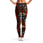 Old School Tattoo Print Women's Leggings