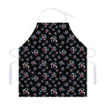 Om Sign Pattern Print Adjustable Apron