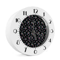 Om Sign Pattern Print Alarm Clock