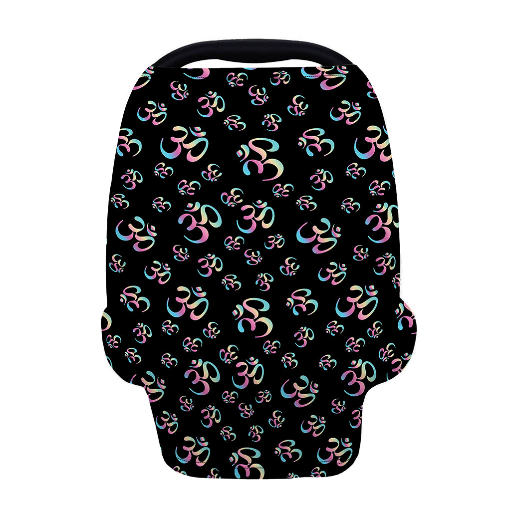 Om Sign Pattern Print Baby Seat Cover