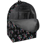 Om Sign Pattern Print Backpack
