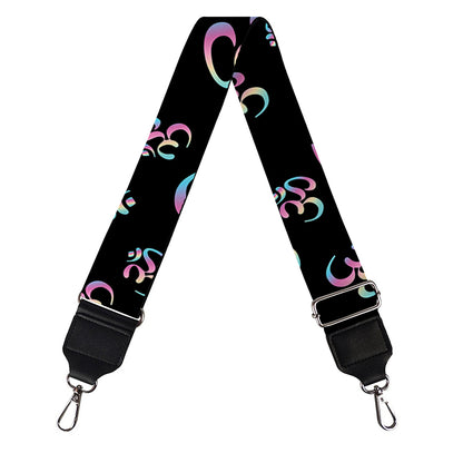 Om Sign Pattern Print Bag Strap