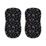 Om Sign Pattern Print Bar Stool Covers